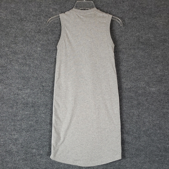 adidas Multi Sport Sleeveless Tank Cotton CHO Dress Grey - Picture 3 of 14
